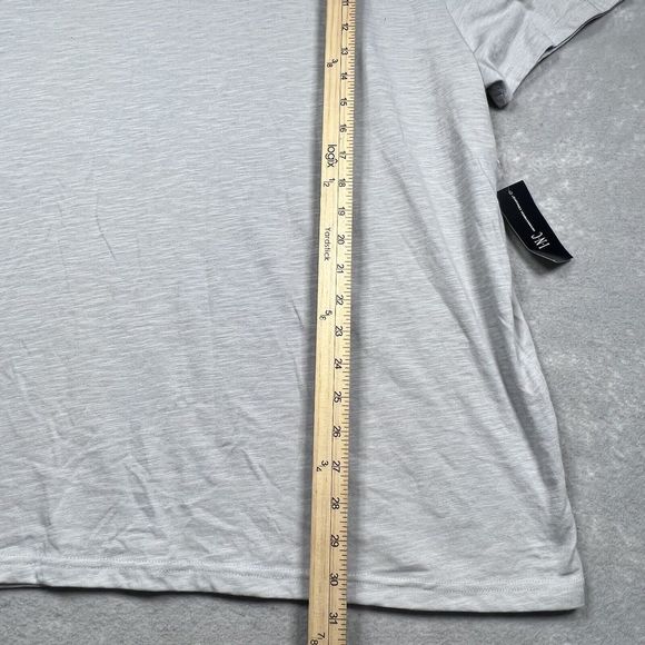 INC INTERNATIONAL CONCEPTS Henley T-Shirt Mens Size XXL Light Gray NWT - Picture 8 of 11